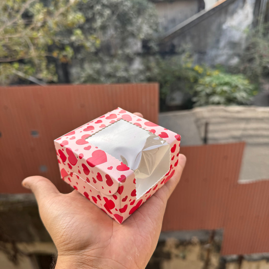 Valentine 1 in 1 Brownie / Cookie Box 10pcs