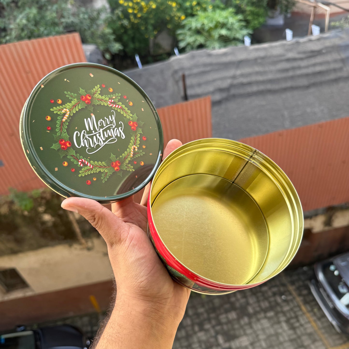 Printed Christmas Dream Tin