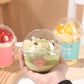 250ml Mousse / Cake / Ice Cream Container (10pc)