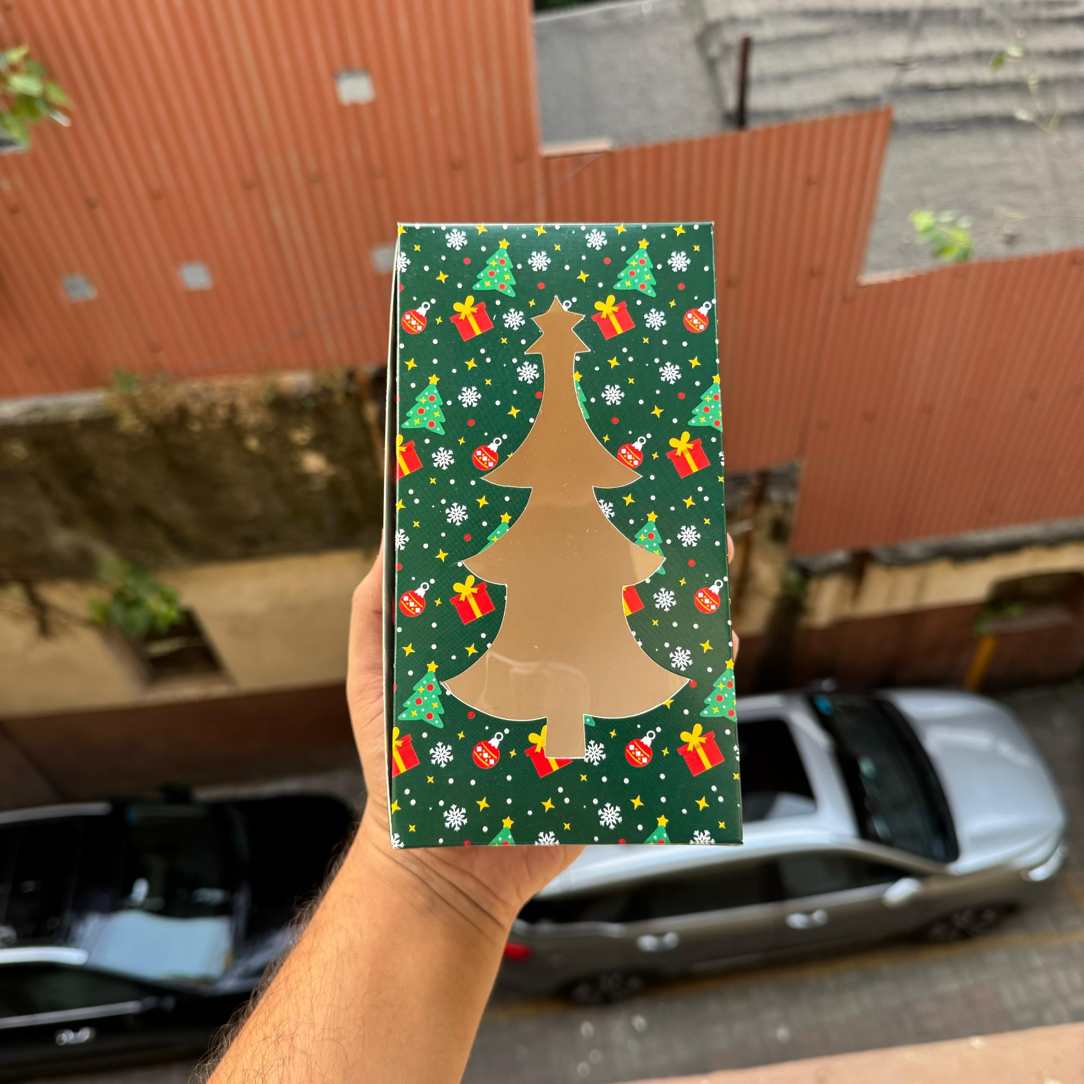 Christmas Plum Box 500gms Green 1pc