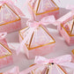Pretty Diamond Box For Chocolates / Jewellery / Candles (10pc) includes ribbon