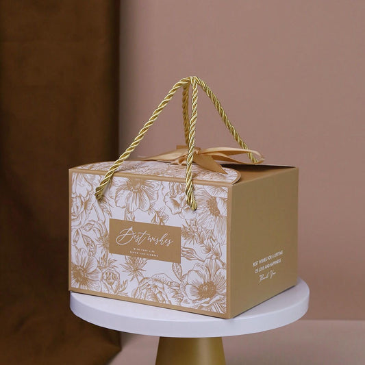 Pretty Box For Chocolates / Jewellery / Candles (10pc) includes string and ribbon