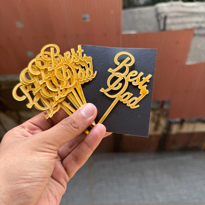 Father’s Day Acrylic Tag 3” • (10 pc)