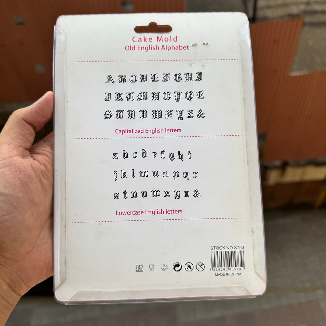 Vintage Alphabet Cutter / Stamp
