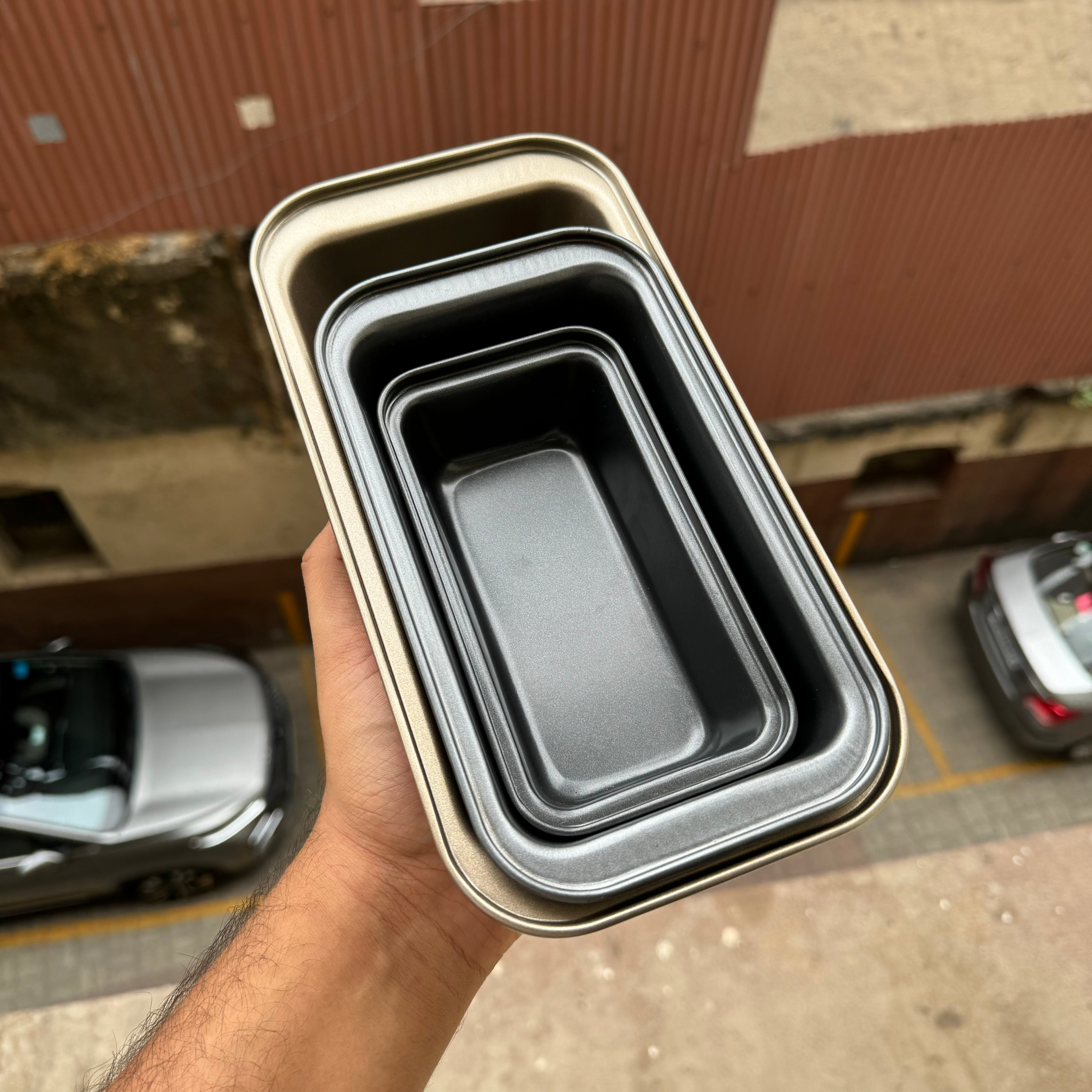 Loaf Tin Set 6”,8”,10”