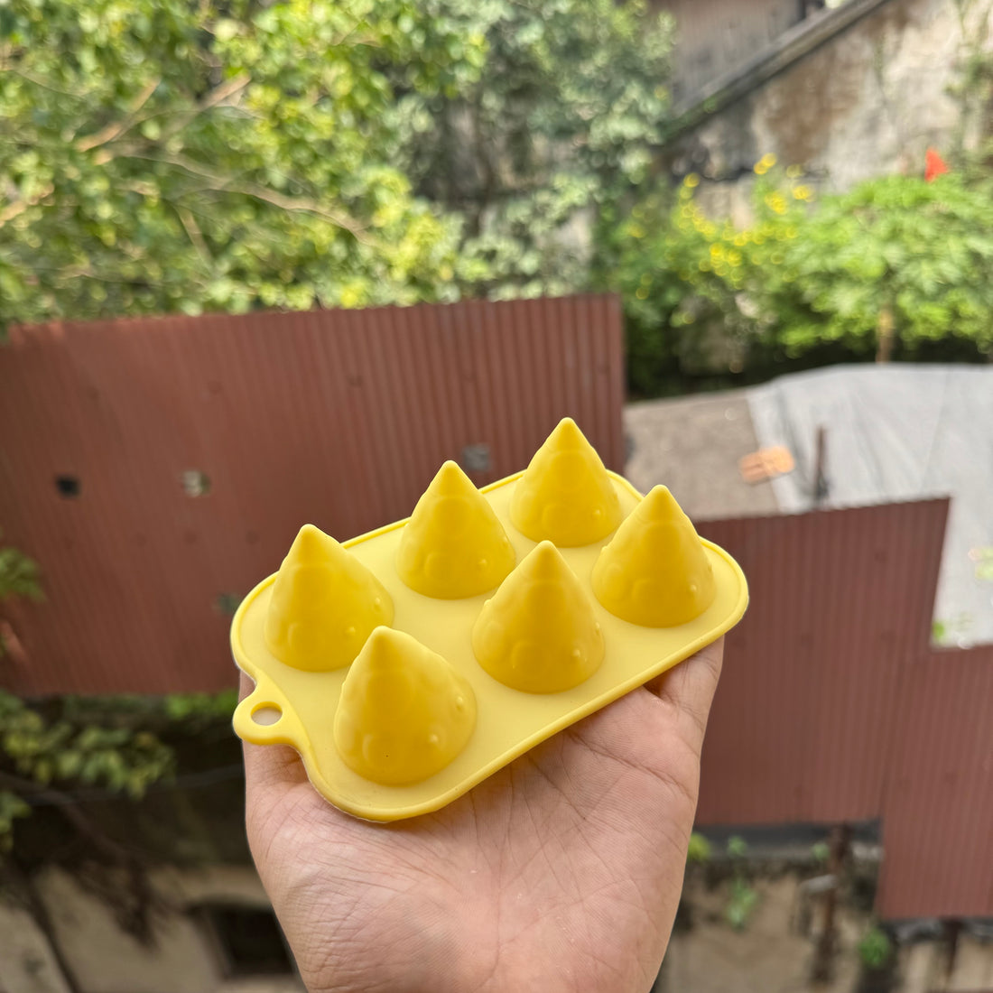 Diwali ~ Anaar Pataka Silicon Mould 6in1 (1pc)