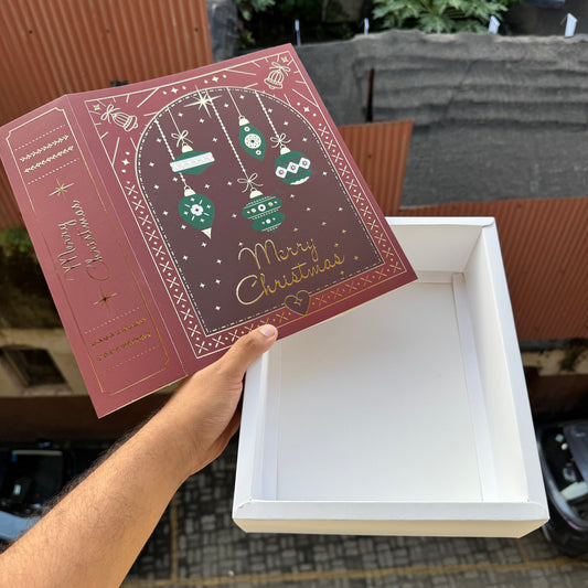 Christmas Book Slider Hamper Box (10pc)
