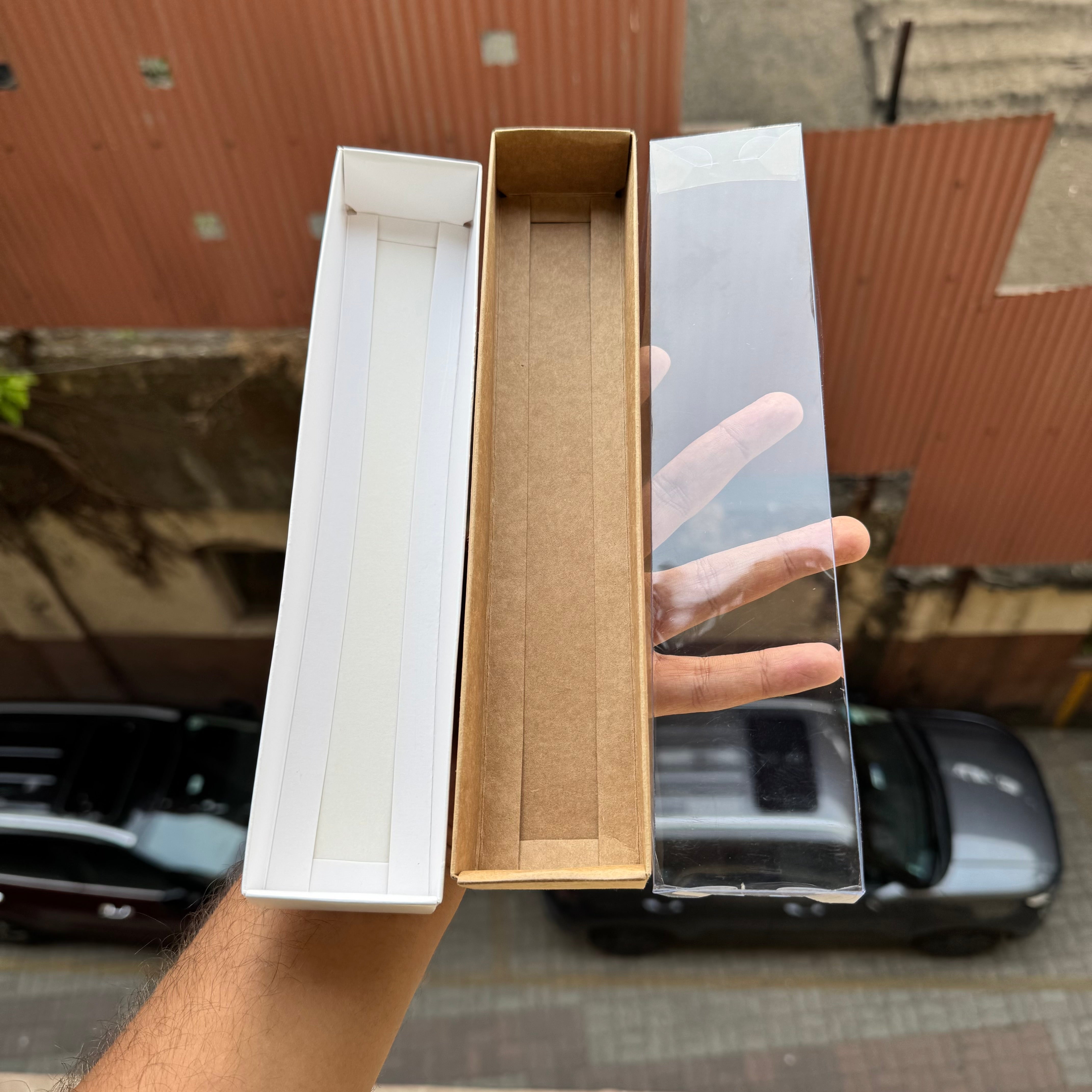 Kraft Box for 2 Pillar Candle (10pc)