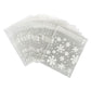Snowflake Pouch - 3x4inch with peel and seal (100pcs approx)
