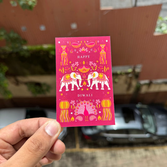 Diwali Cards Big Mix (10pc) Bright