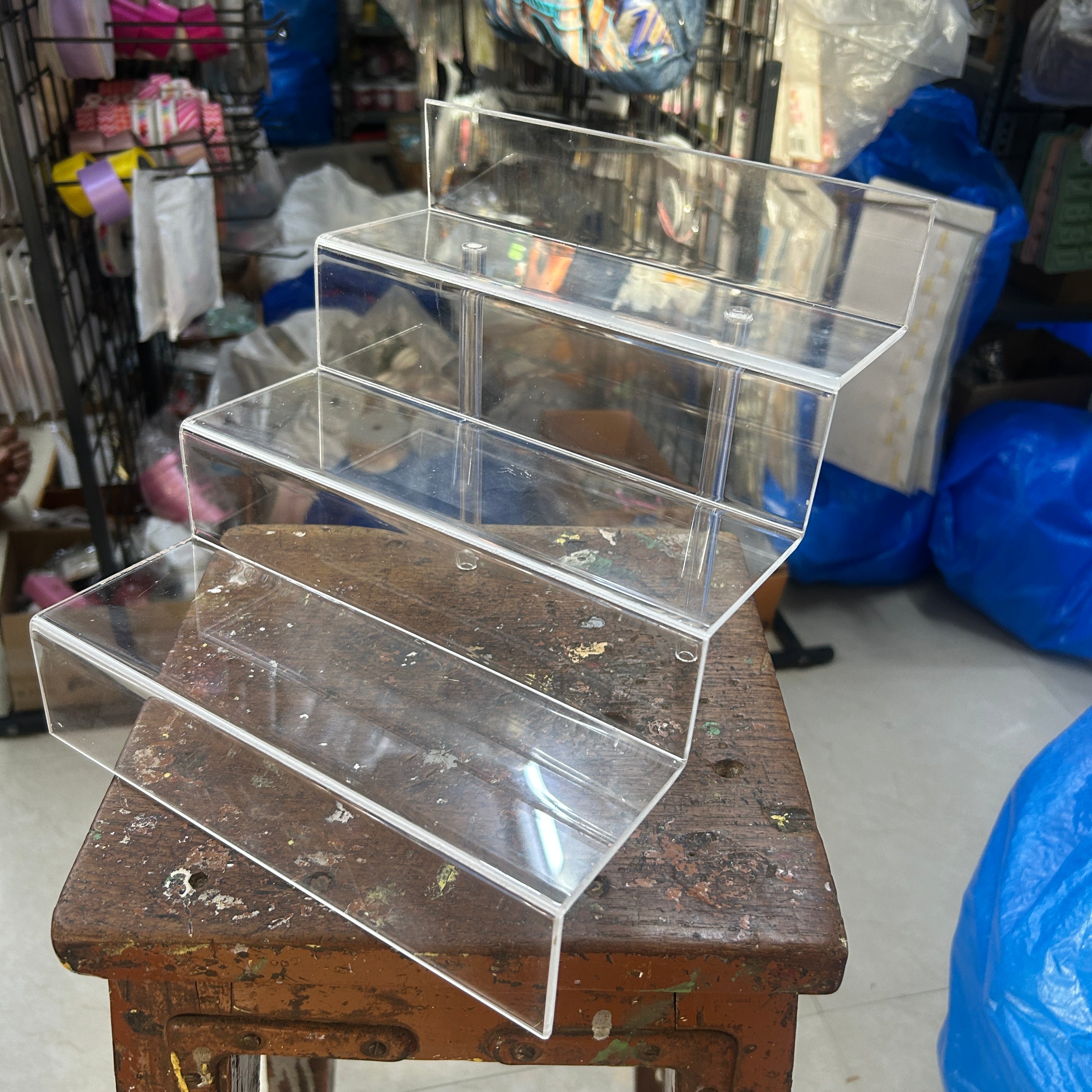 Stair Cupcake Acrylic Display Stand