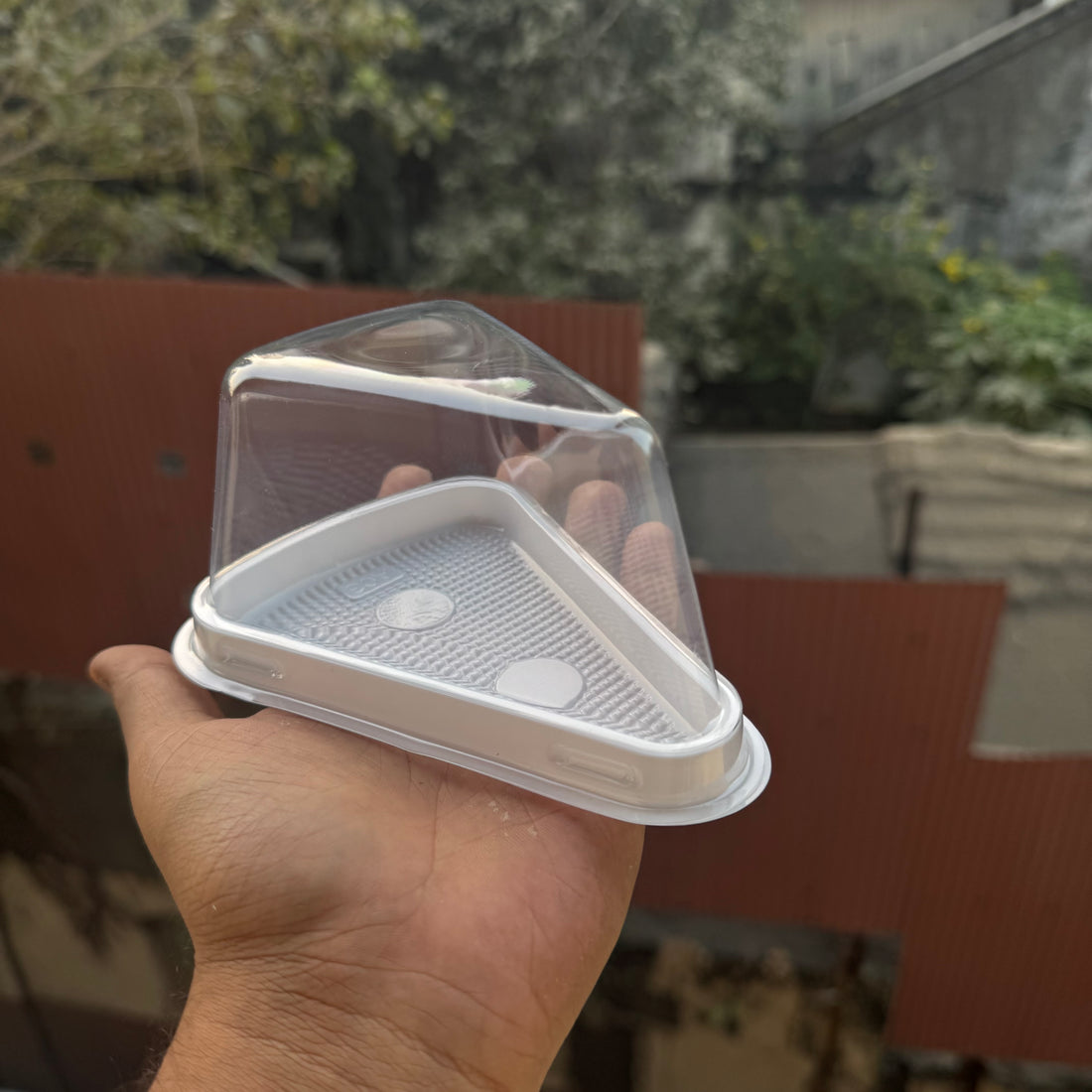 Pastry Pvc White Container 10pcs