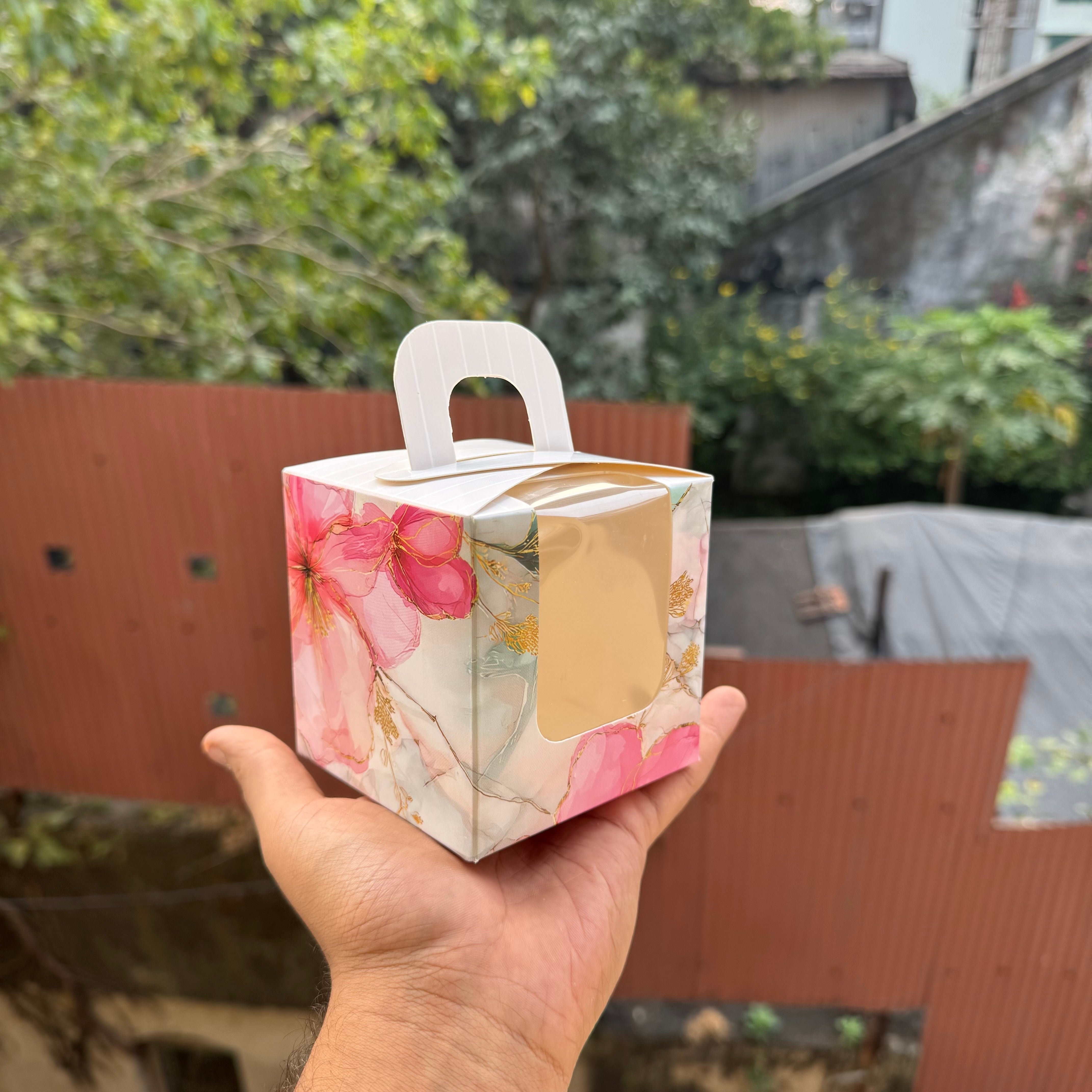 Floral Window Box for Jar Candle (10pc)