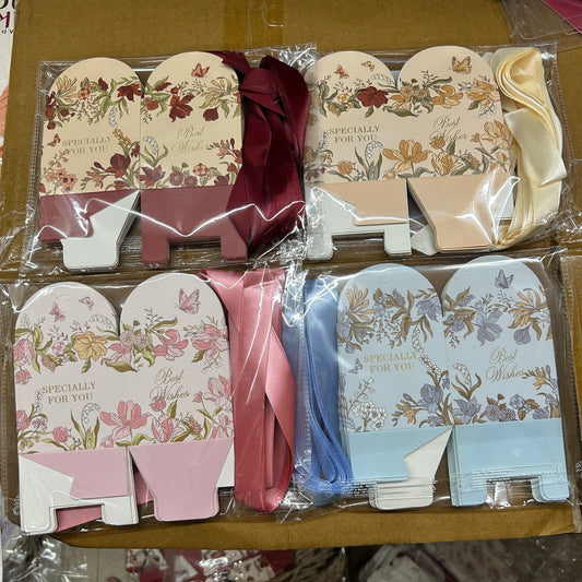 Pretty Small Boxes For Chocolate / Candles / Jewellery (10pc) with Ribbon