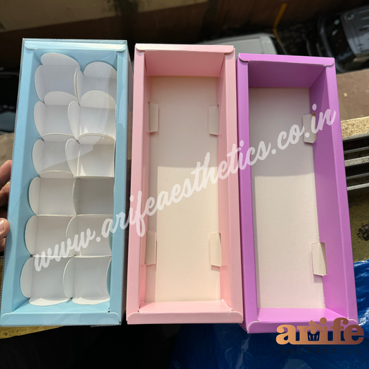 12 Cavity Premium Chocolate Box (10pcs)