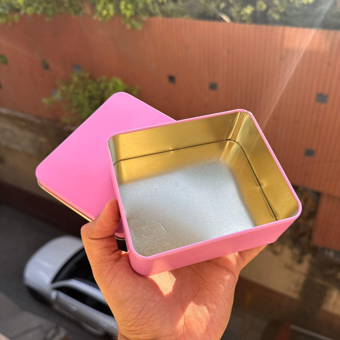 Cookie Dream Tin Rectangle - Pink