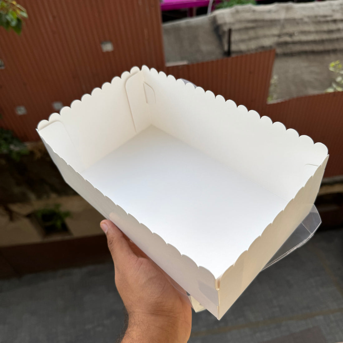 Rectangle Hamper Box Frill
