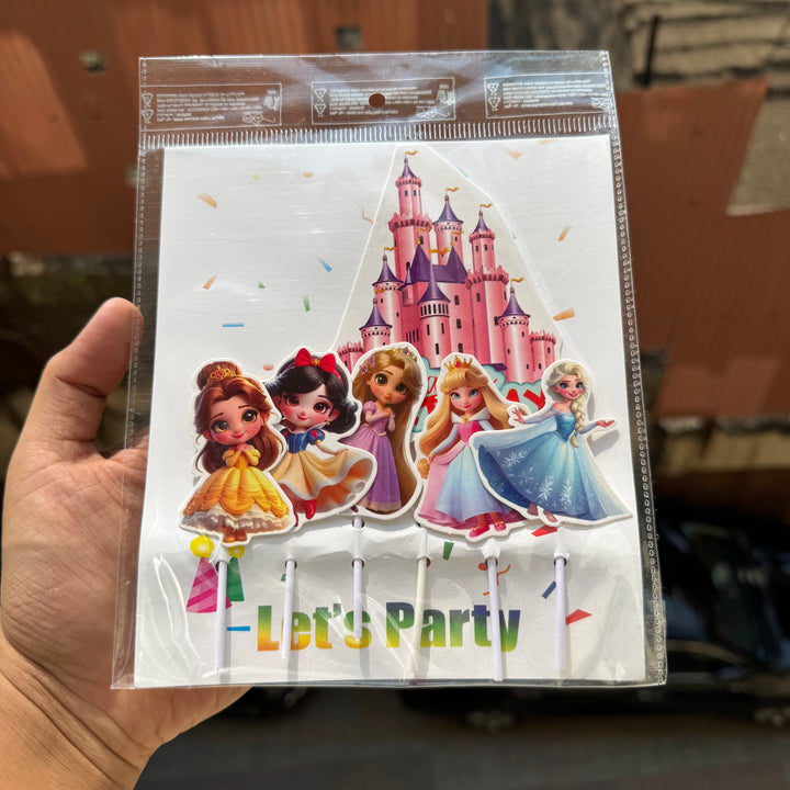 Princess Paper Topper Set