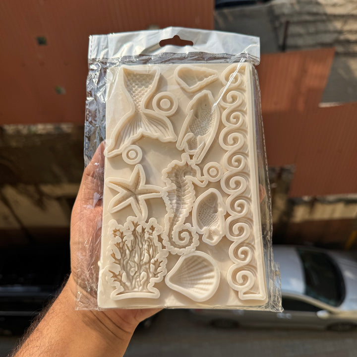Sea Theme Fondant Mould