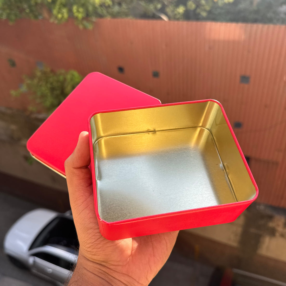 Cookie Dream Tin Rectangle - Red