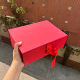 Red Ribbon Hamper Trunk Box