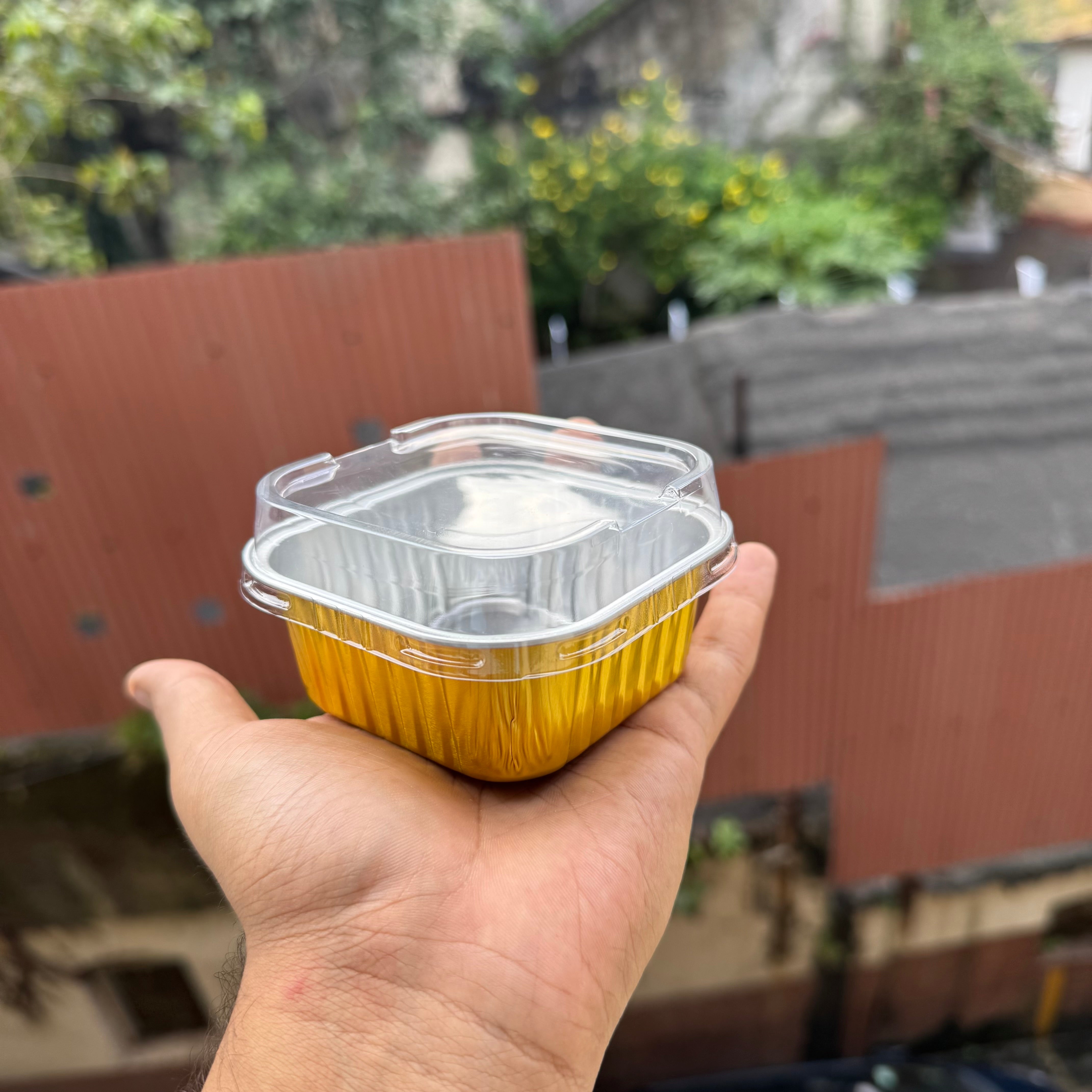 Foil Container Square 10pc