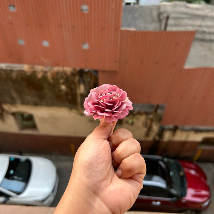 Layered Peony Artificial Flower (5pc)