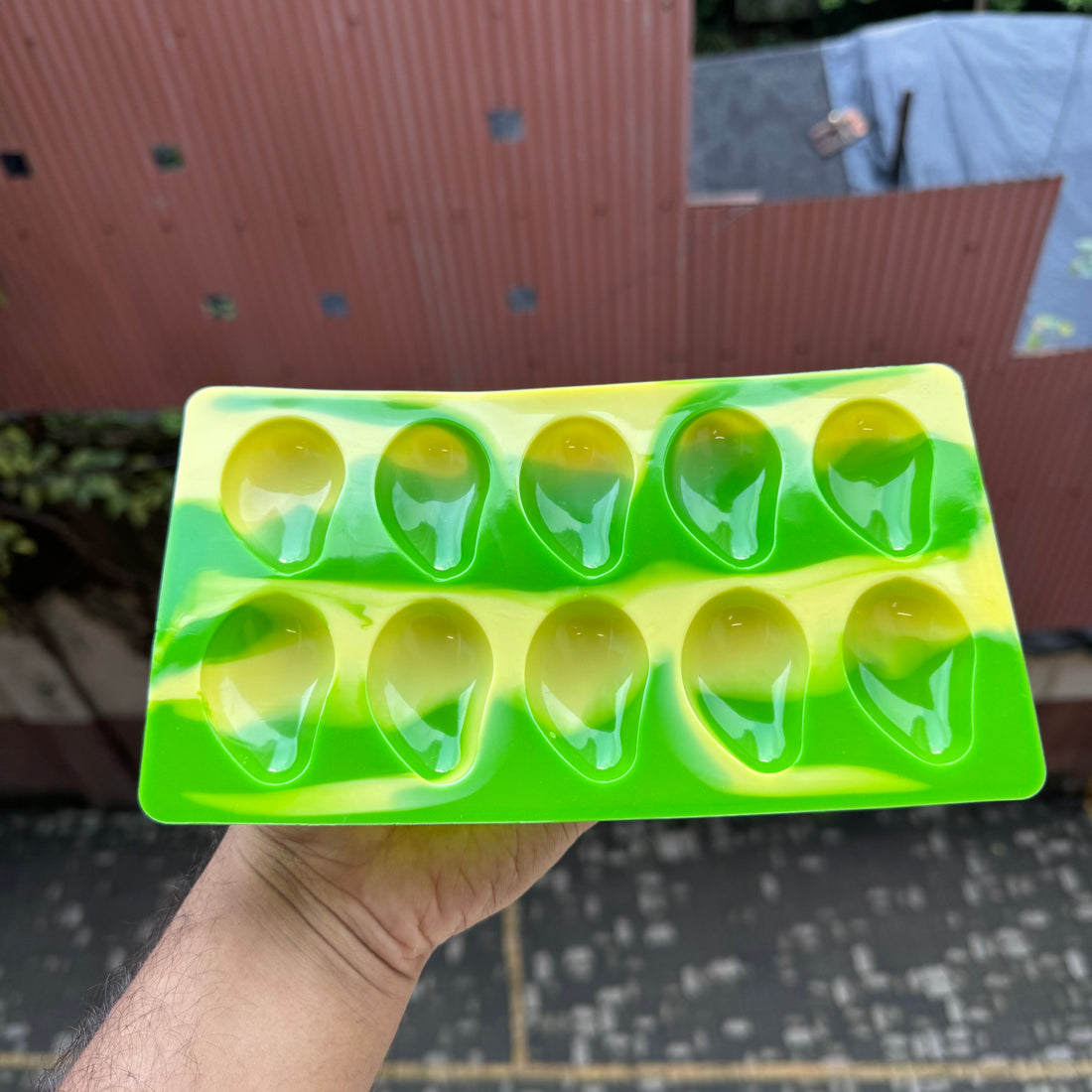 Realistic Fruit Silicon Mould | Mango 1pc (10 Cavities)