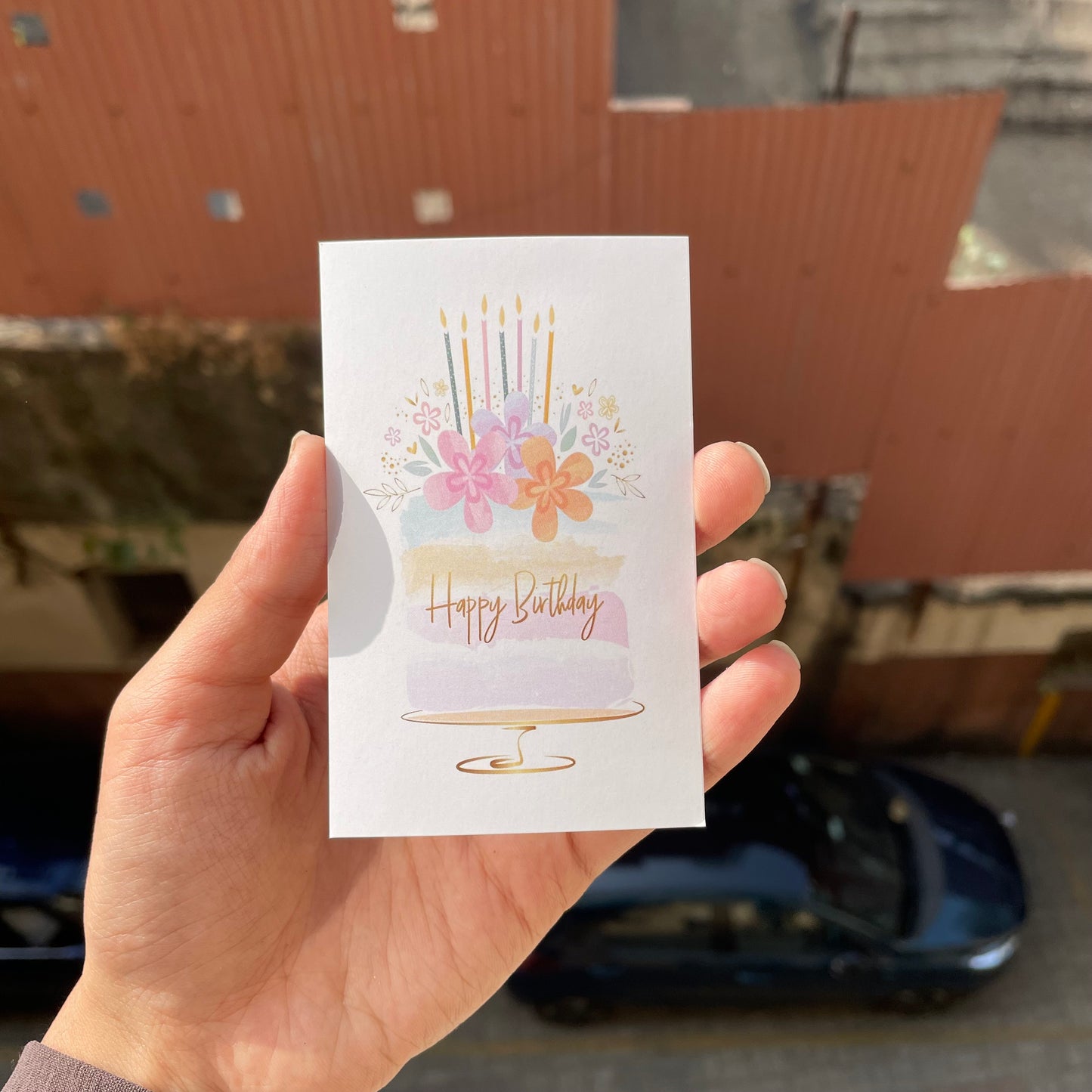 Happy Birthday Cards 9 pc Set