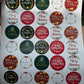 Round Cut Christmas Premium Sticker WKV