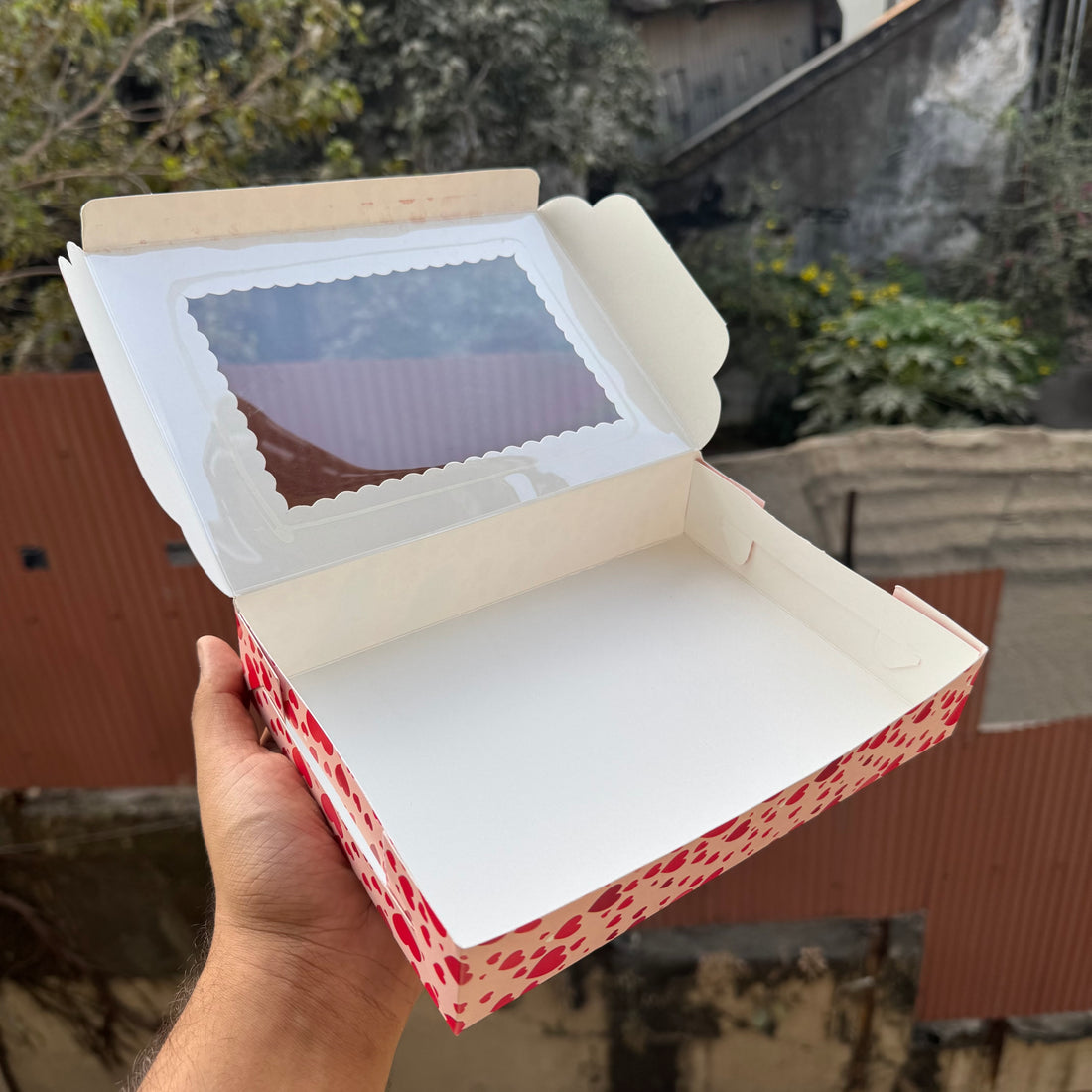 Valentine 6 In 1 Brownie / Cookie Box 10 Pc