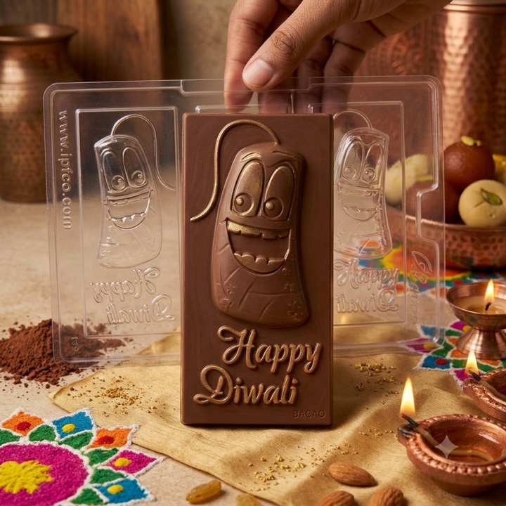 Diwali PVC Bar Chocolate Mould