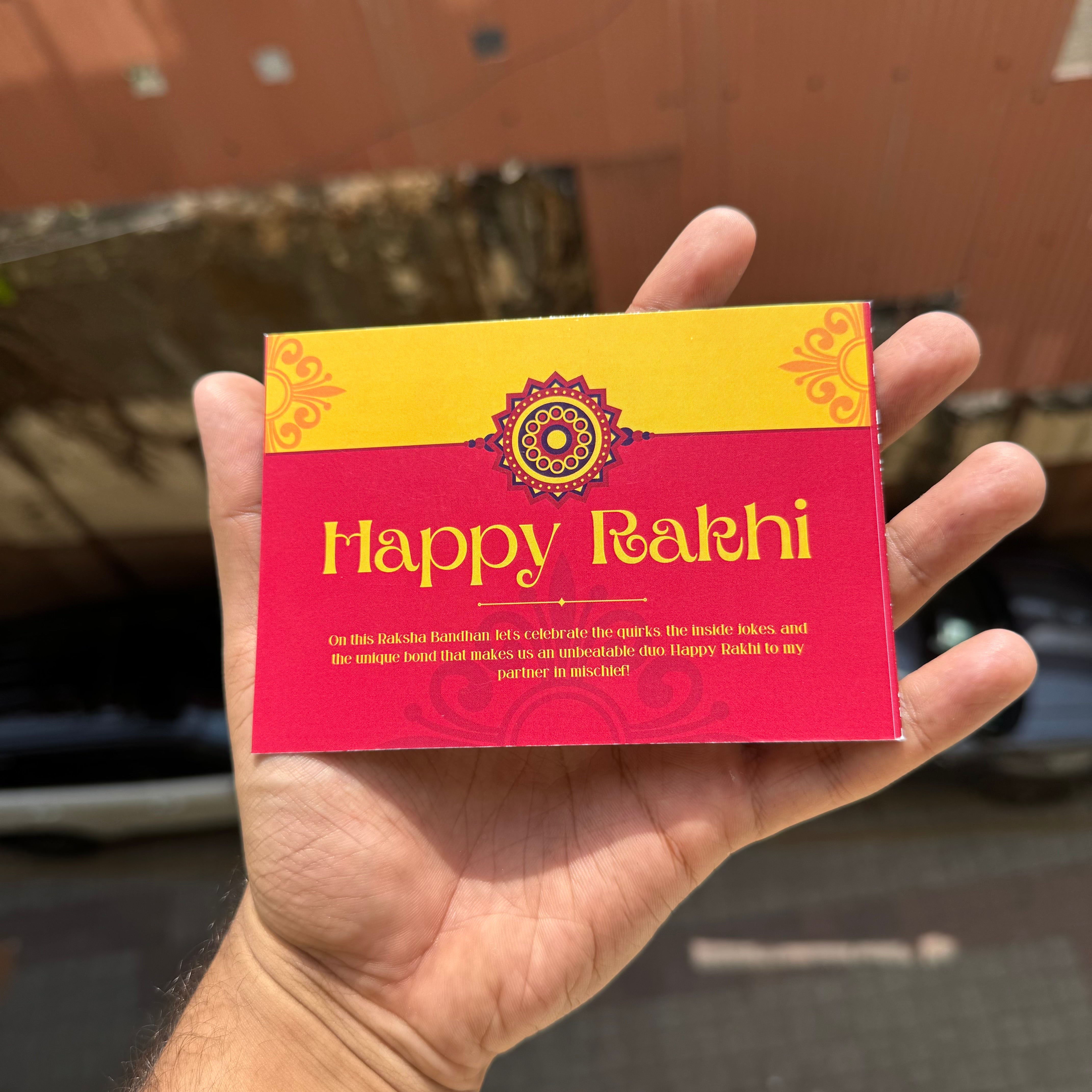 Rakhi Cards - Big Card