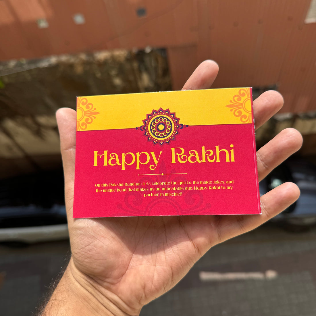 Rakhi Cards - Big Card