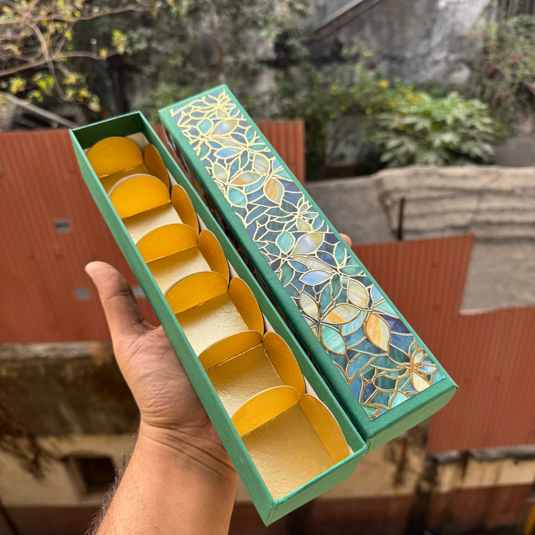 Foiled Premium Rigid Chocolate / Baklava / Truffle / Mithai Box