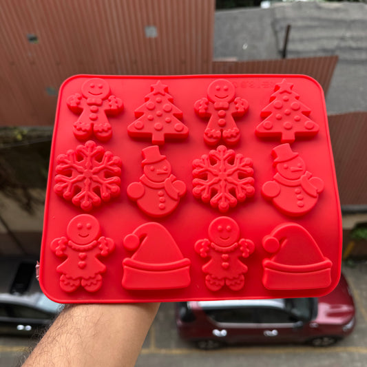 Christmas Silicon Jelly Mould