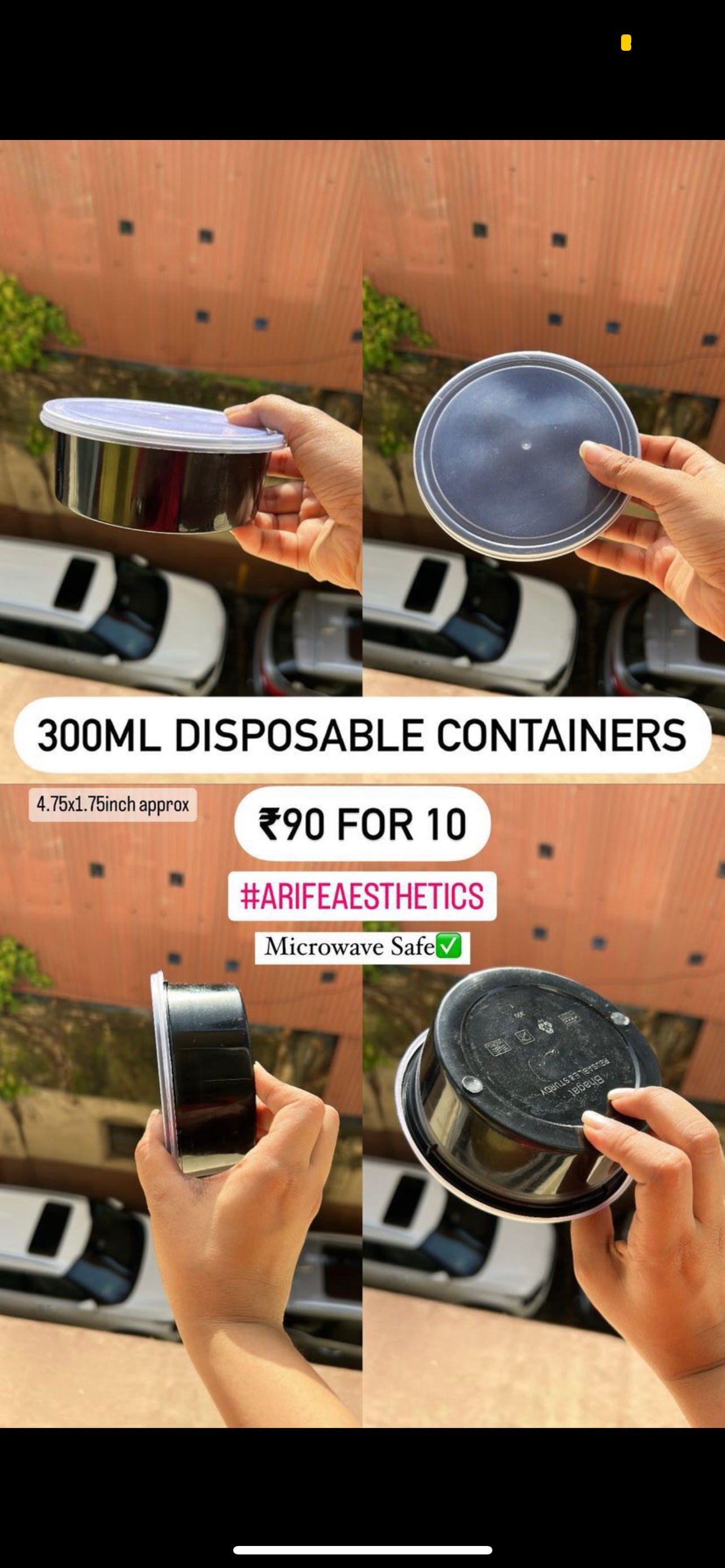 Disposable Containers