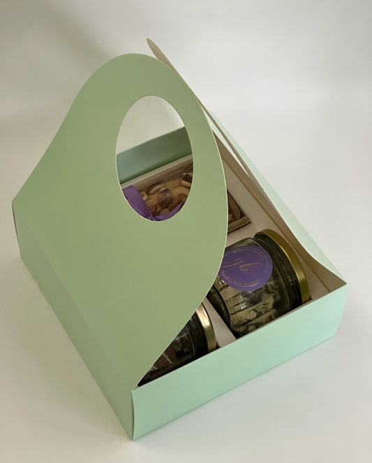 Hamper Box With Compartment And Handle