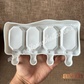 Designer Cakesicle Hexagon Silicon Mould