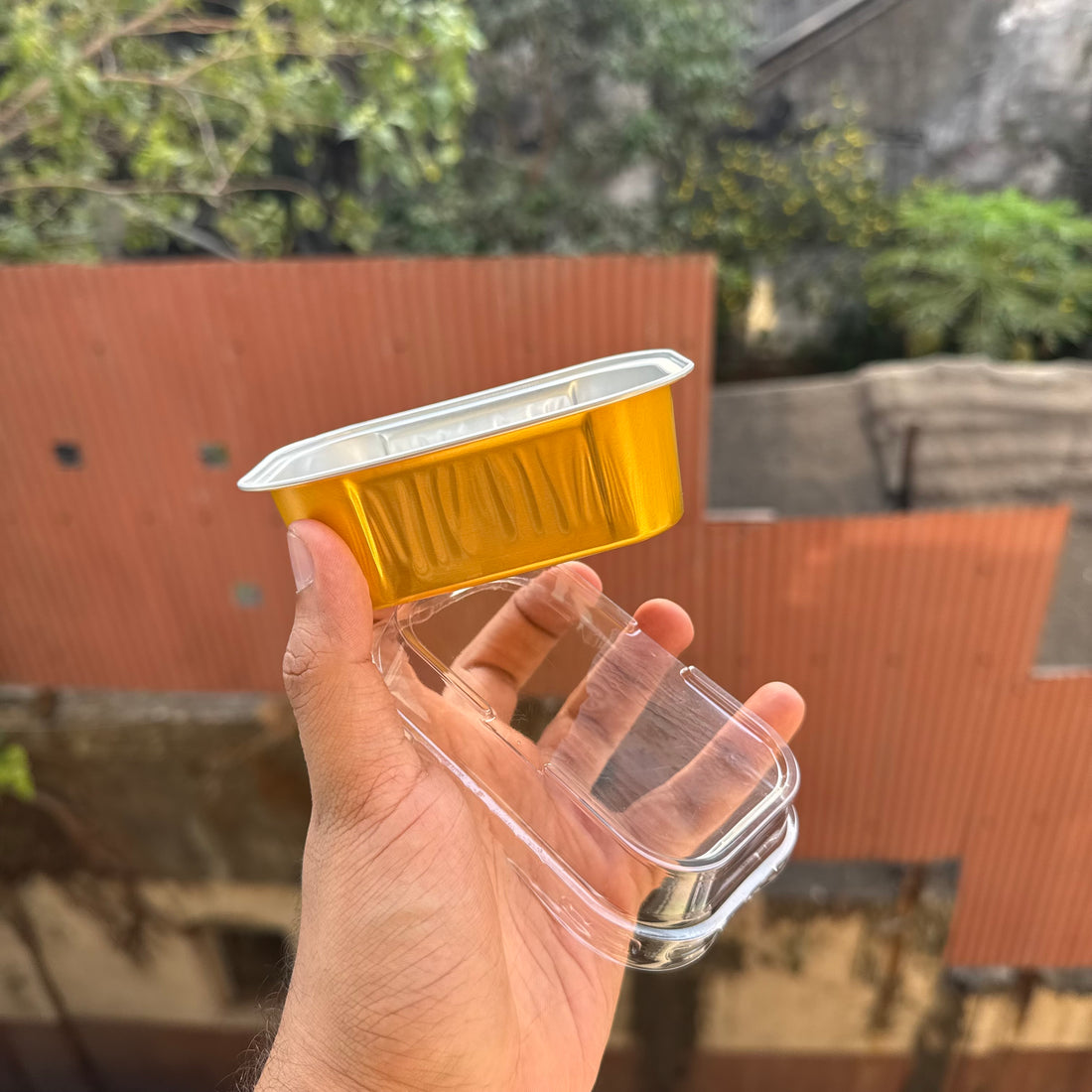 Foil Container Rectangle 10pc