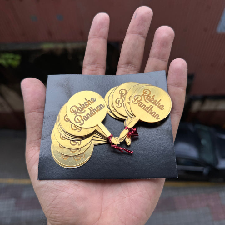 Rakhi Acrylic Tag (20 pc)