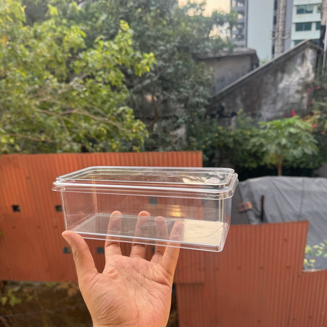 Sturdy PVC Long Rectangle Tub (10pc)