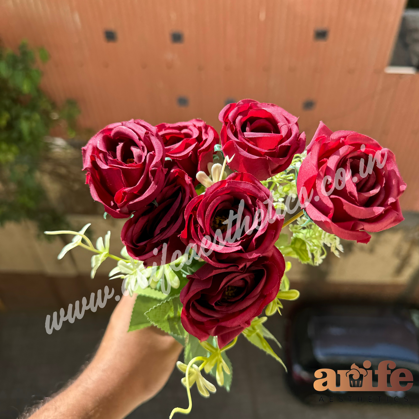 Artificial Rose Bunch Combo