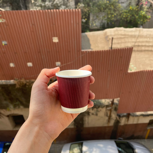 Ripple Paper Cups (25pc)- 120ml