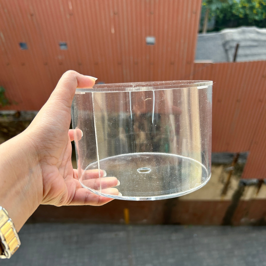 8inch Acrylic Cake Spacer Round WKV