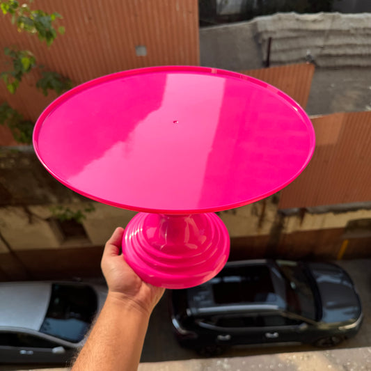 Adjustable Plastic Cake Stand | Cupcake Stand | Display Stand - Fuchia  Pink