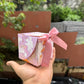 Pretty Floral Box for Candles / Chocolates / Jewellery With Ribbon (10pc)