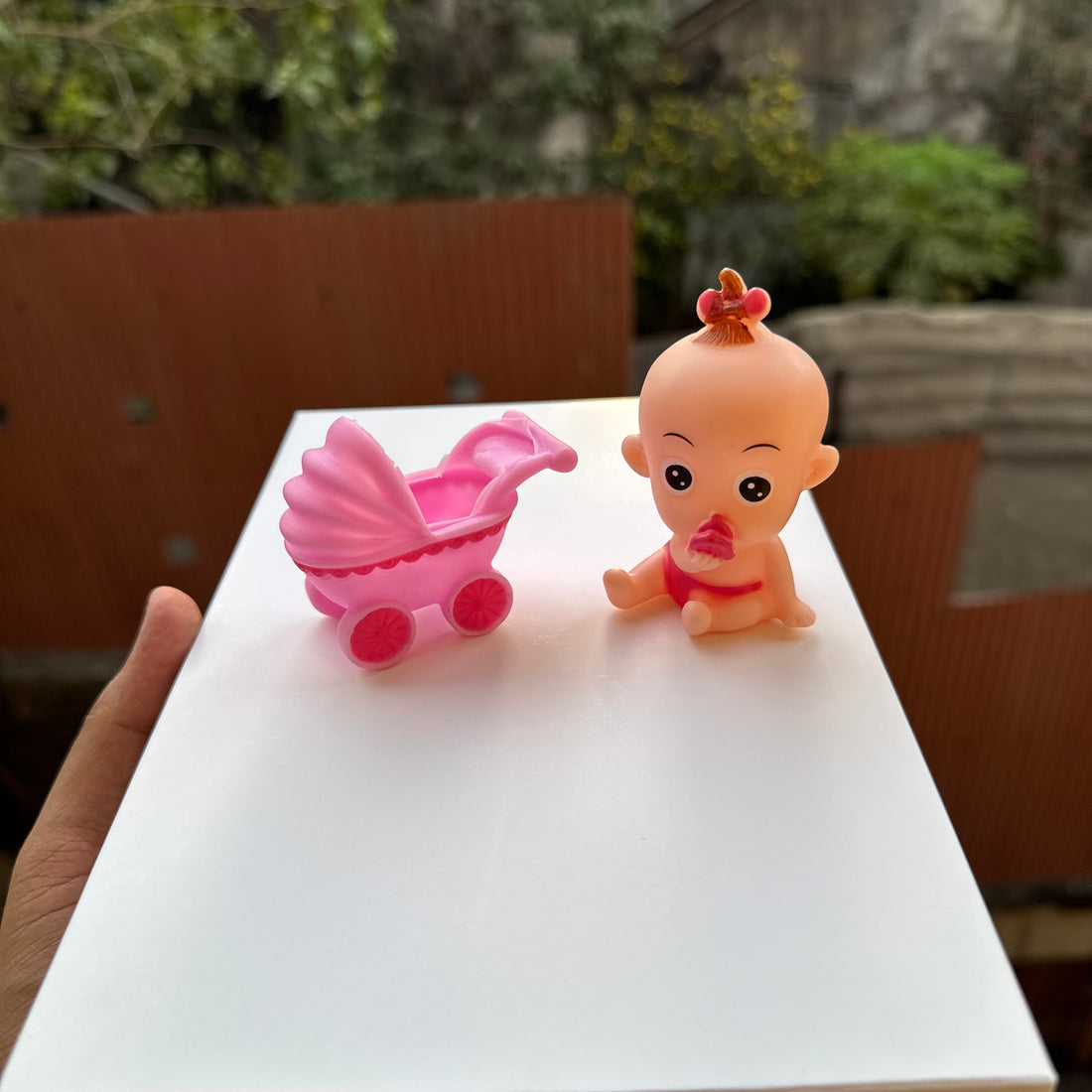 Baby Shower - Girl Toy For Cake and Hamper Decor 1pc
