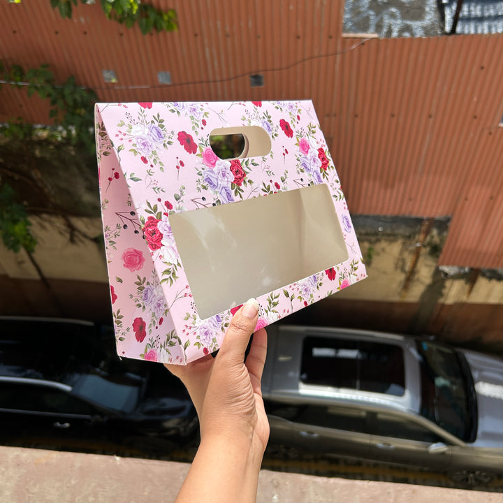 Floral Jar Bag 3 Jar (10 pc)