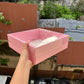 Pink Hamper Box With Lid #wow